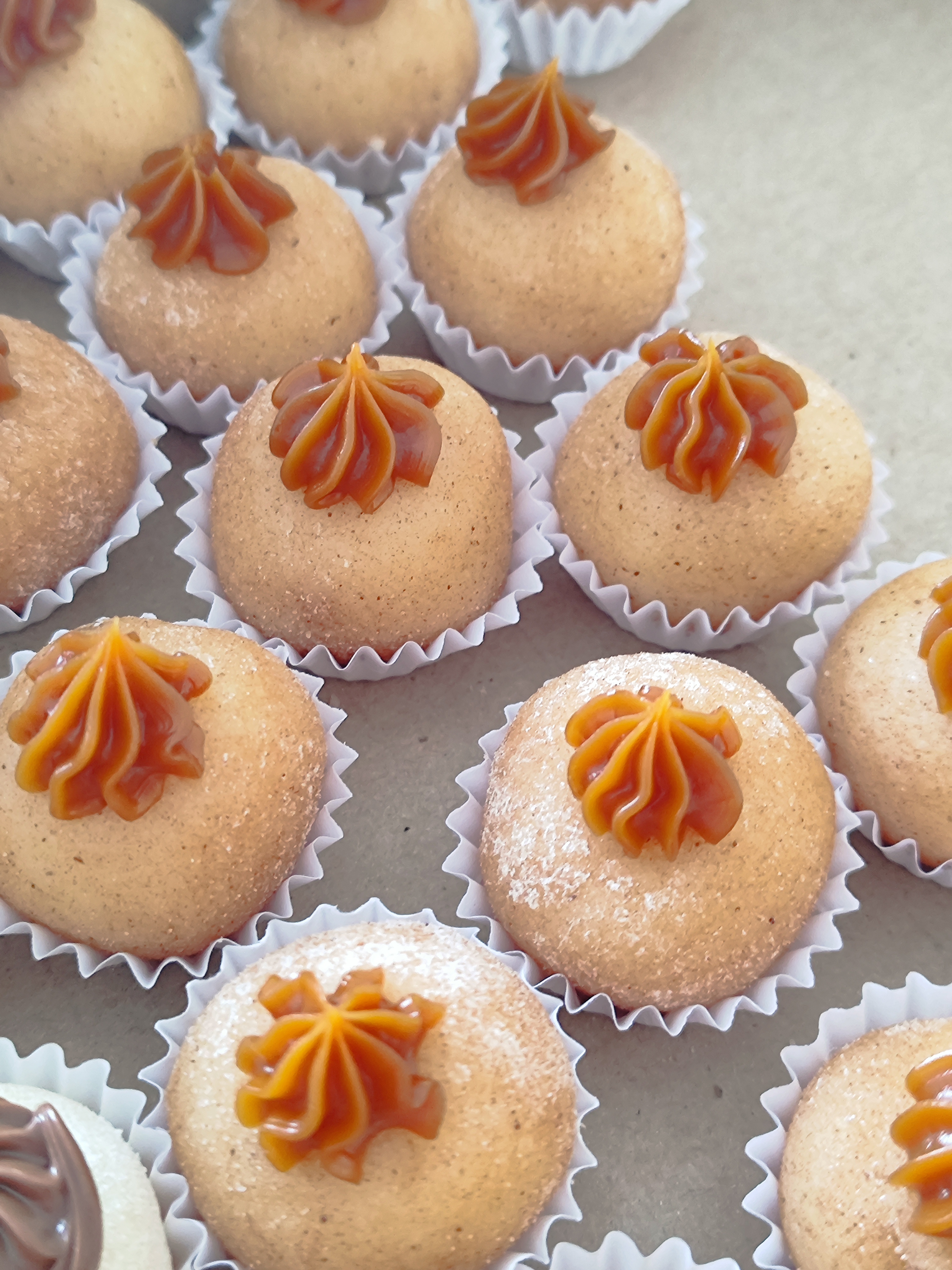 Doce gourmet com acabamento delicado.